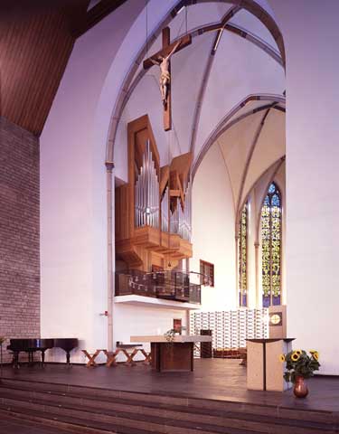 karmelkirche duisburg - orgelbau klais bonn